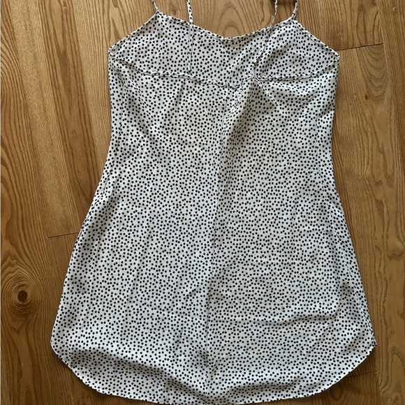Vintage Polkadot Mini Slip Dress - Picture 4 of 4